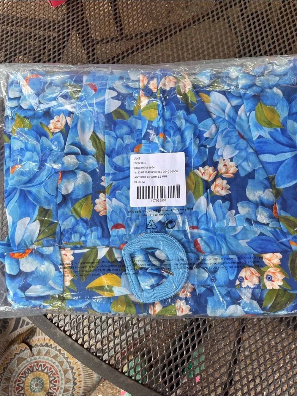 FARM Rio Printed Long Sleeve Swing Dress NWT - Picture 5 of 12